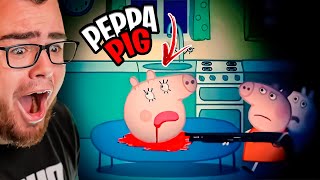 Reacting to Another EVIL PEPPA PIG Nightmare!