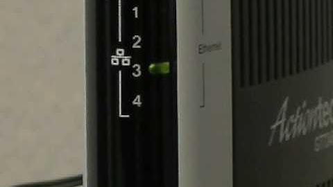 How to setup the GT724R DSL Modem