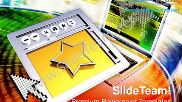 Internet Browser Favourites Computer PowerPoint Templates ppt Themes 1112 Slides Backgrounds