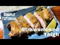 Binchotan Straw-smoked Chicken Thighs on the Yakitori Grill