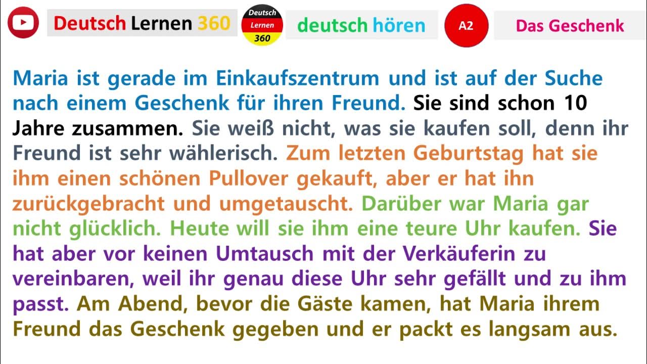 Einfache Texte Zum Lesen Für Erwachsene Pdf www.youtube.com
