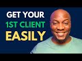 How to Get your FIRST Web Design Client in 1 Day