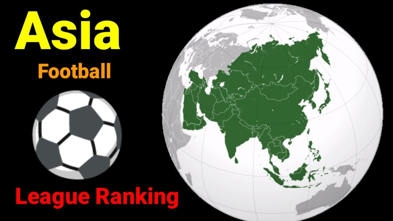 Asia Football Leagues ranking, All Asia countries, last update 10/10 ...