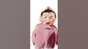 One of my first Procreate drawings. #procreate #timelapse #digitalart #illustration