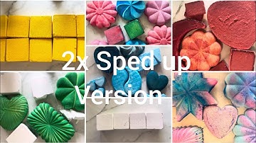 2x Sped up version soft gym chalk reforms edit compilation | Gym chalk asmr | Oddly Satisfying