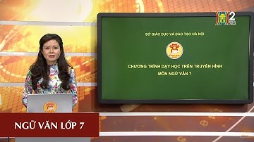 MÔN NGỮ VĂN - LỚP 7 | LUYỆN TẬP: LẬP LUẬN CHỨNG MINH | 9H15 NGÀY 11.04.2020 | HANOITV