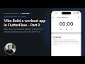 Vibe Build Workout App Vs. Lovable output and component building.