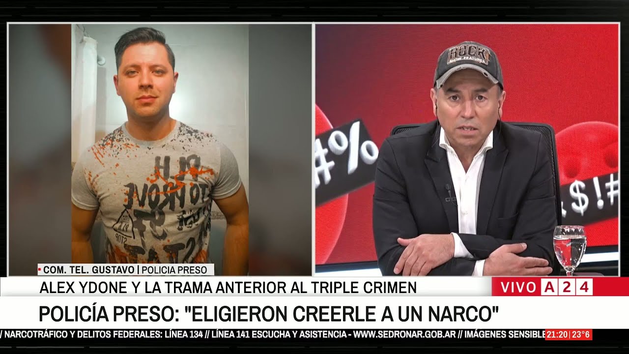 📢 HABLÓ EL POLICÍA PRESO POR DENUNCIAR A ALEX YDONE: 