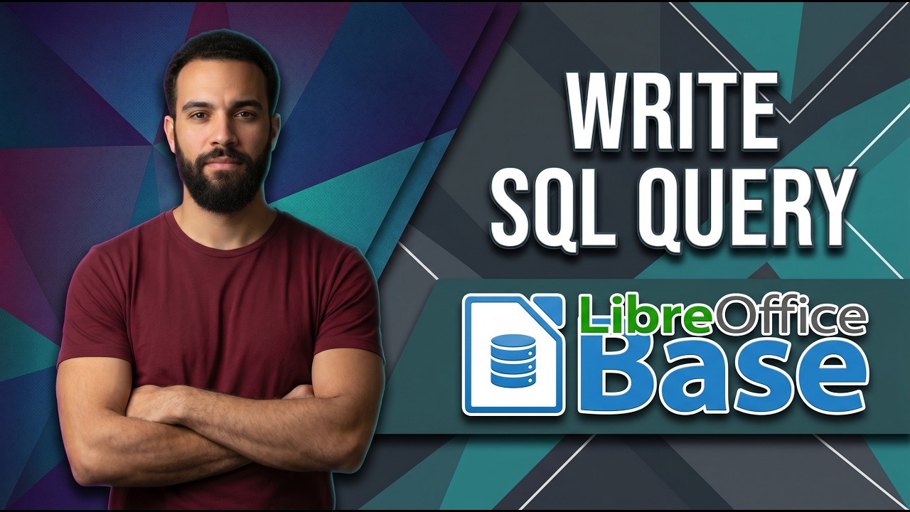 How To Write SQL Query In LibreOffice Base (Easy Step By Step Guide ...