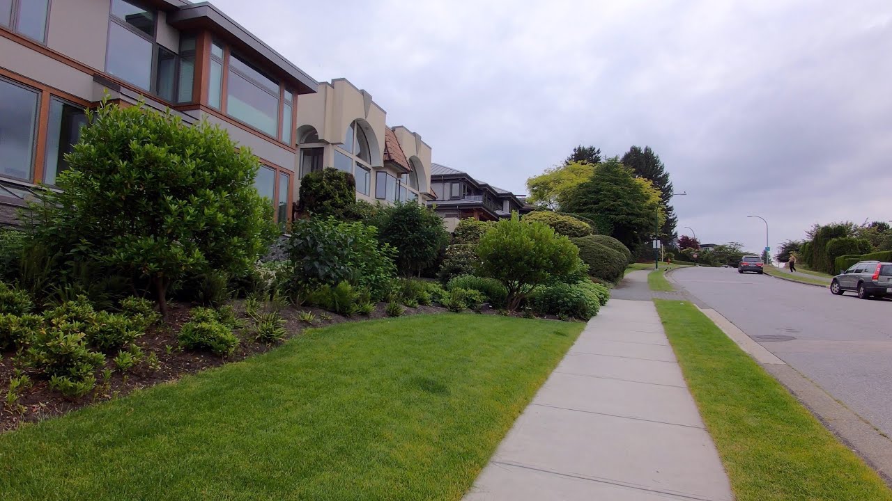 Vancouver BC Canada. Arbutus Ridge Area. W32nd Paton St Puget Drive