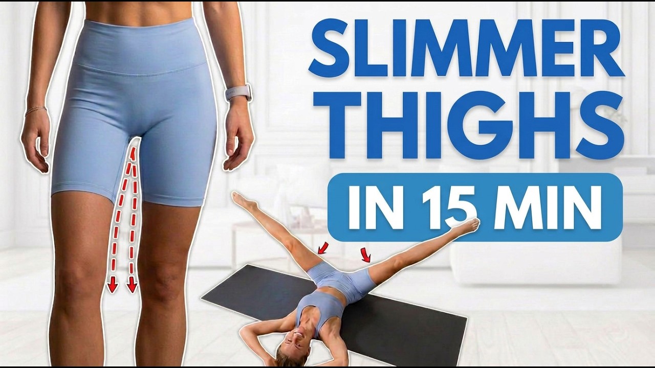 15 Min Slim Thighs Workout | Achieve Your Dream Legs Fast (No Equipment)