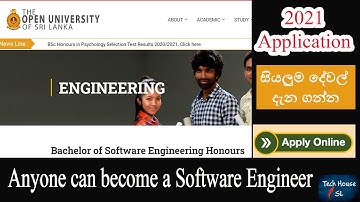 Bachelor of Software Engineering Honours – OUSL | Tech House SL