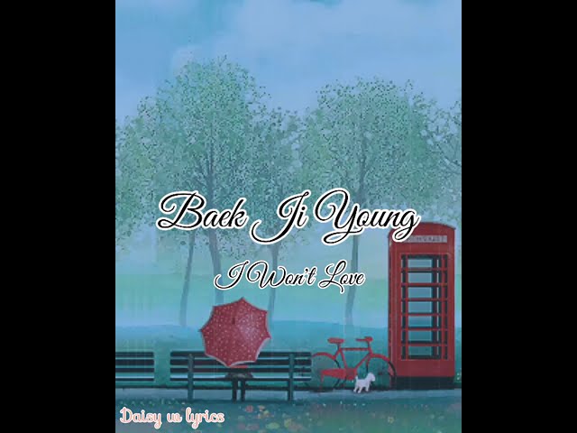 Obejrzyj BAEK JI YOUNG - I WON'T LOVE || TERJEMAHAN INDO || LIRIK LAGU KOREA || KPOP BALLAD w YouTube Obejrzyj BAEK JI YOUNG - I WON'T LOVE || TERJEMAHAN INDO || LIRIK LAGU KOREA || KPOP BALLAD w YouTube