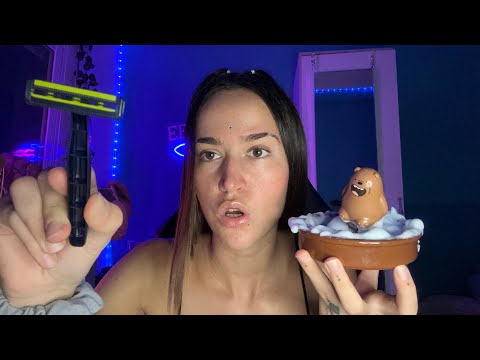 ASMR | CORTE DE PELO MASCULINO Y AFEITADO
