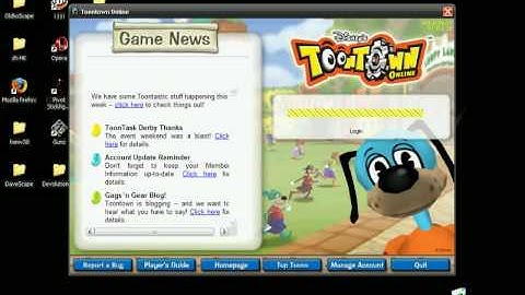 Toontown Launcher Error