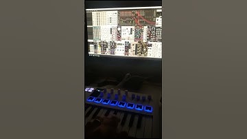 My First Short Video upload #music #electronicmusic #ambient #generativemusic  #techno #vcvrack