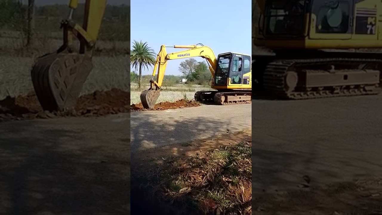 Komatsu PC 71 Small Machine Hard Working?