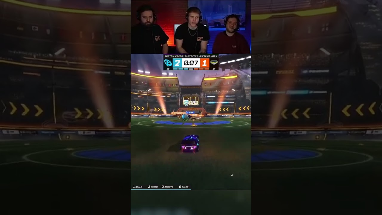 Vatira sufre como un condenado 😂 #rocketleague #rlcs #shorts