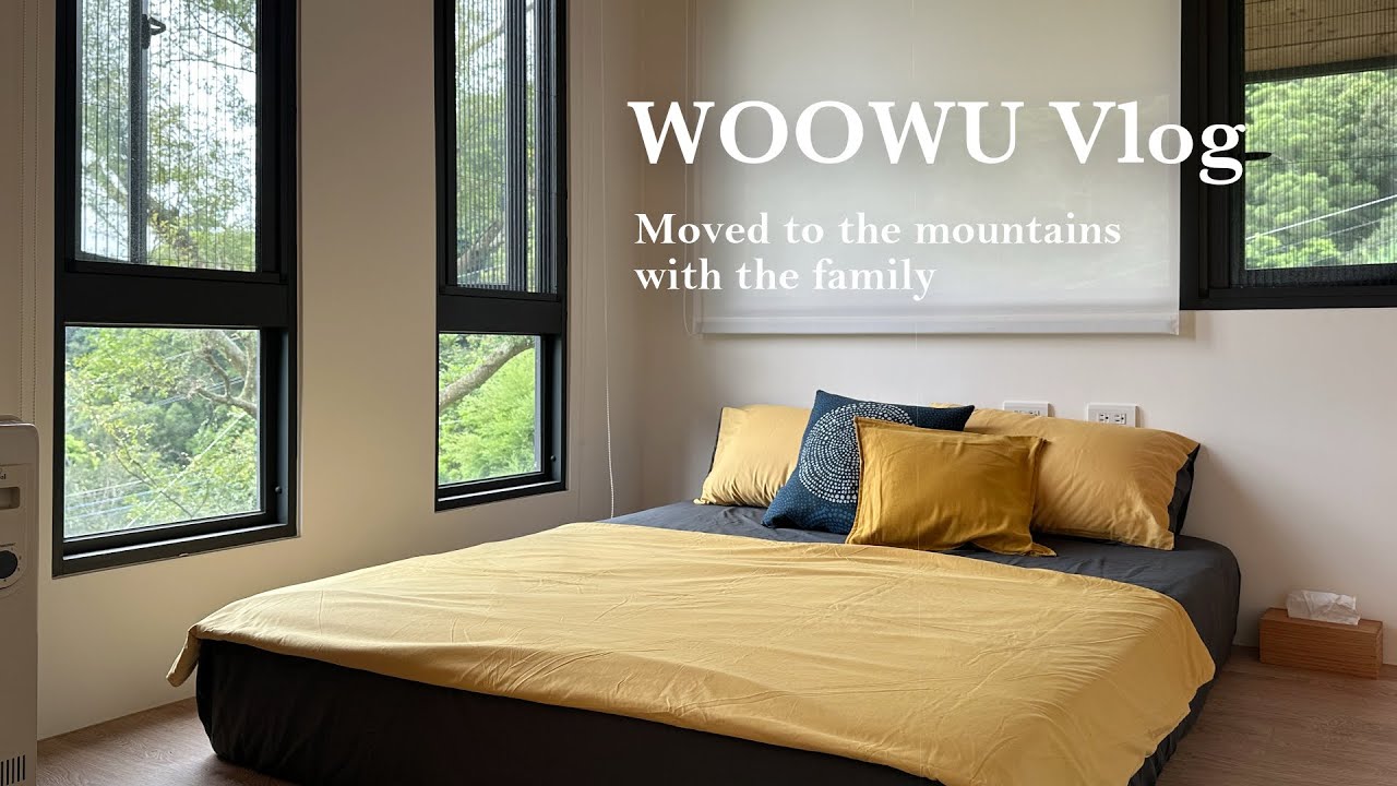 山上雨天日常Vlog｜幫房間換心情｜夏日消暑涼菜：自製醃漬苦瓜｜手沖咖啡