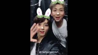 180118 BTS Fancafe~ New Year's snow video! All members 하드털이 3-1탄! 새해맞이 스노우 영상!