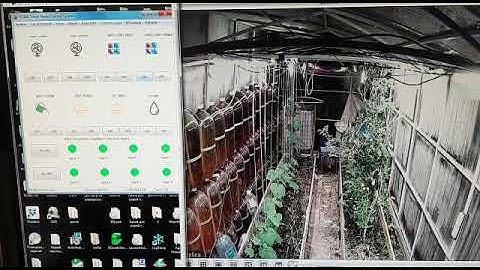 Russia agriculture smart plant case by KC868-H8B relay controller