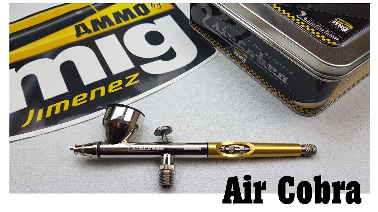 Airbrush ▻AIR COBRA/ Mig Jimenez◅ - YouTube
