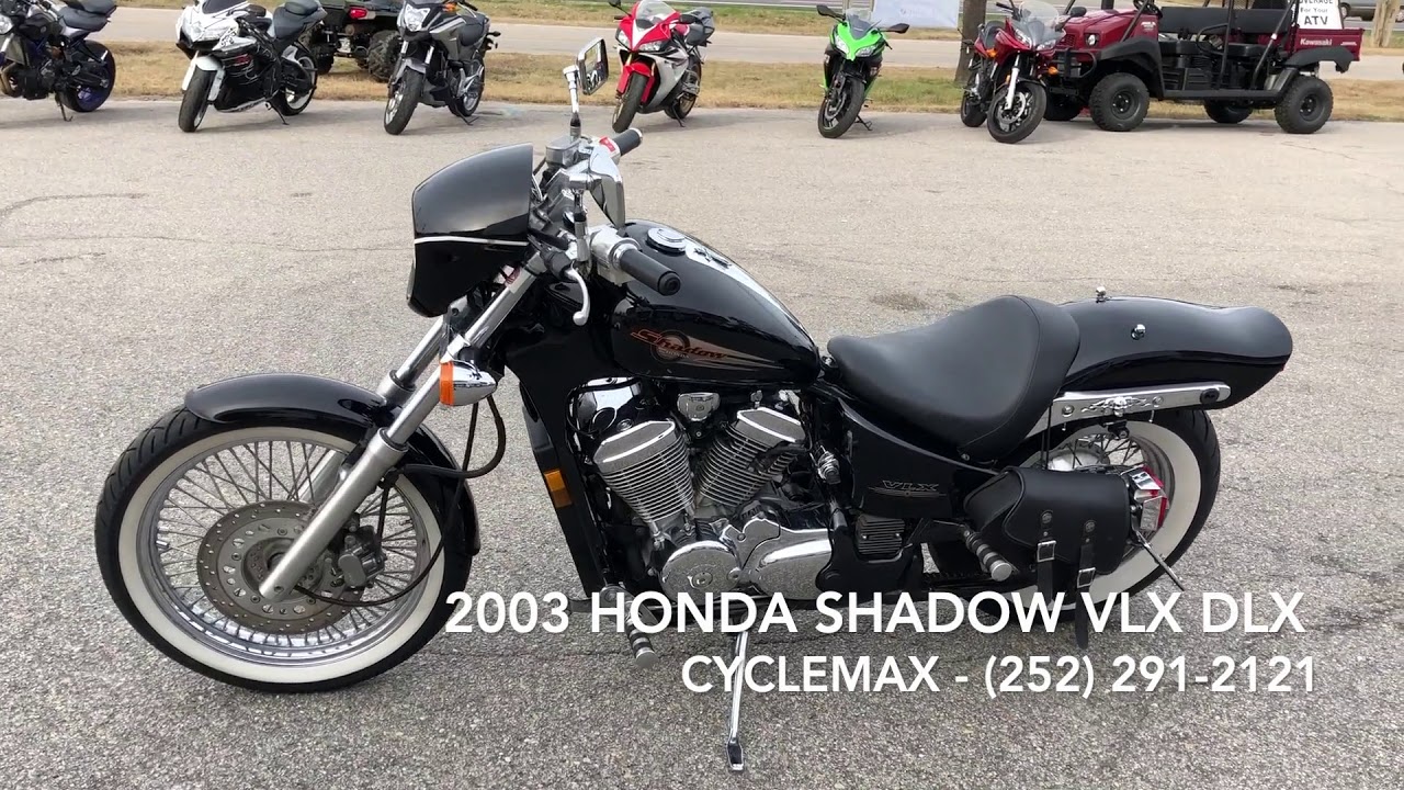 2003 Honda Shadow VLX DLX - YouTube