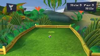 Tiki Minigolf Getting A Hole In One On Hole 5  Madagascar