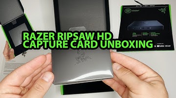 Razer Ripsaw HD Unboxing