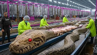 Celebrity 🐍Inside a Factory: How Python Became $10,000 Luxury Bags (Full Process) Profile