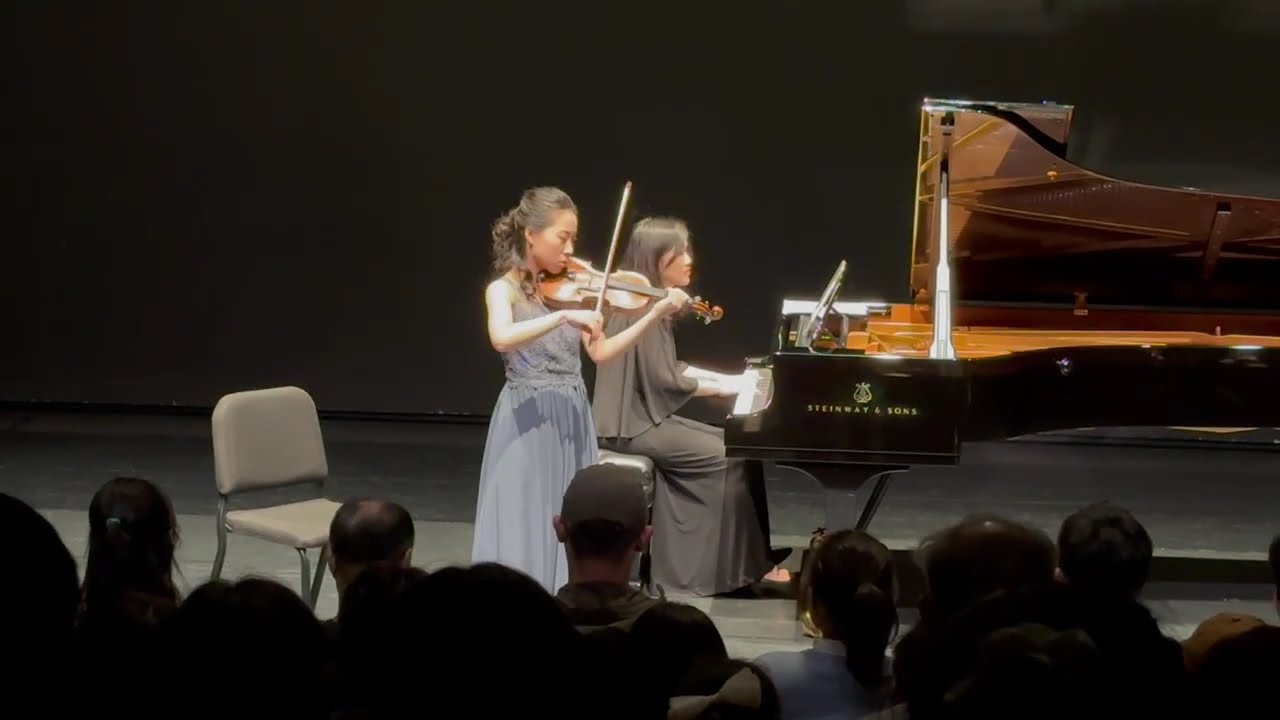 Ysaÿe Caprice d'après l'étude en forme de valse de Saint-Saëns Belle Ting Violin 丁章媛 (clip)