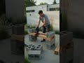 DIY: Cinder Blocks → Modern Garden Bench with Planters | Reklamatic.ai