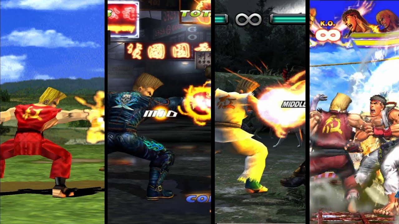 Tekken Evolution 1994 - 2020 Paul (Phoenix Smasher DMG)