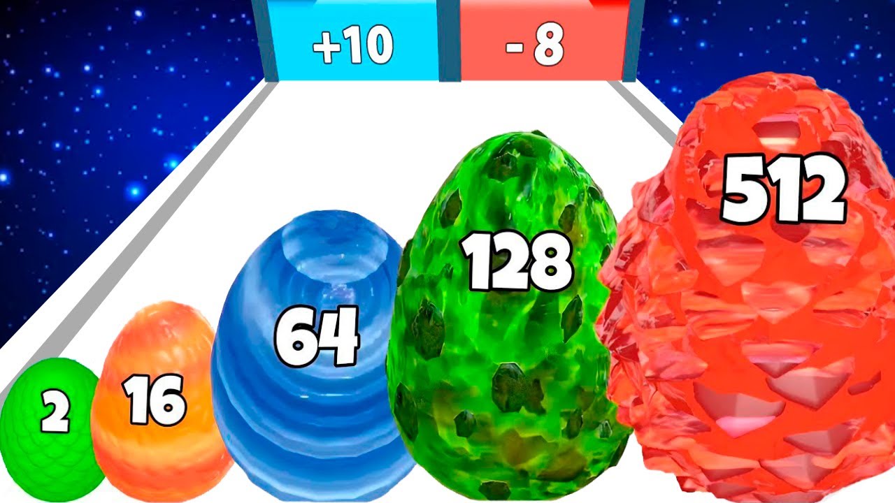 Dino Hole 3D - Level Up Dino All Levels Gameplay