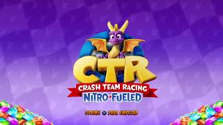 CTR Nitro Fueled  - Grand Prix 03 - Spyro in Title Screen