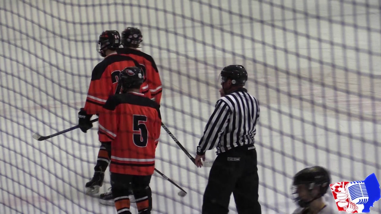 '17 OH Hockey North Olmsted goal vs Avon - YouTube