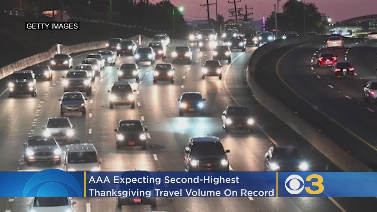 Thanksgiving 2019: AAA Expecting Second-Highest Travel Volume On Record