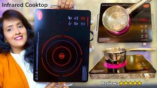 Infrared Cooktop Pigeon 2200W With BBQ Grill Honest Review | Infrared Stove