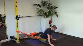 Banded Pigeon Stretch with Patrick MoJo PT - Exercise Library