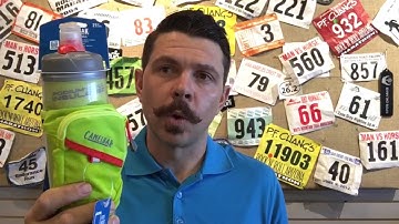 1 min review Camleback & Nathan hand held running bottle