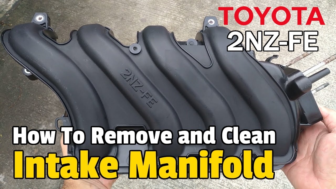 Intake Manifold Cleaning TOYOTA VIOS YARIS 2NZFE VVTi YouTube