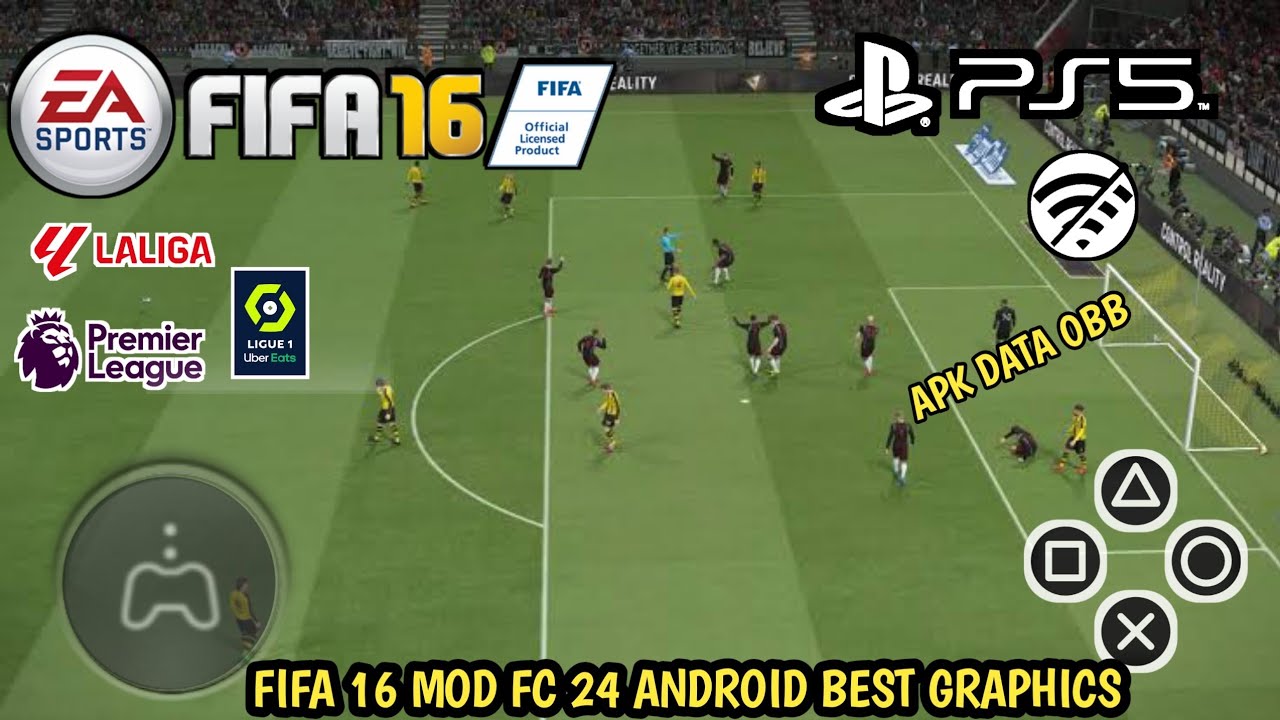 EA FC 24 MOD FIFA 16 ANDROID OFFLINE GRAPHICS PS5