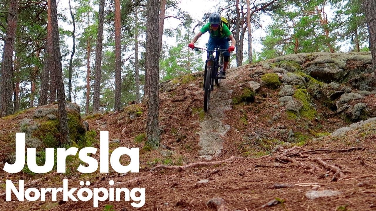 Mountain bike riding in Jursla