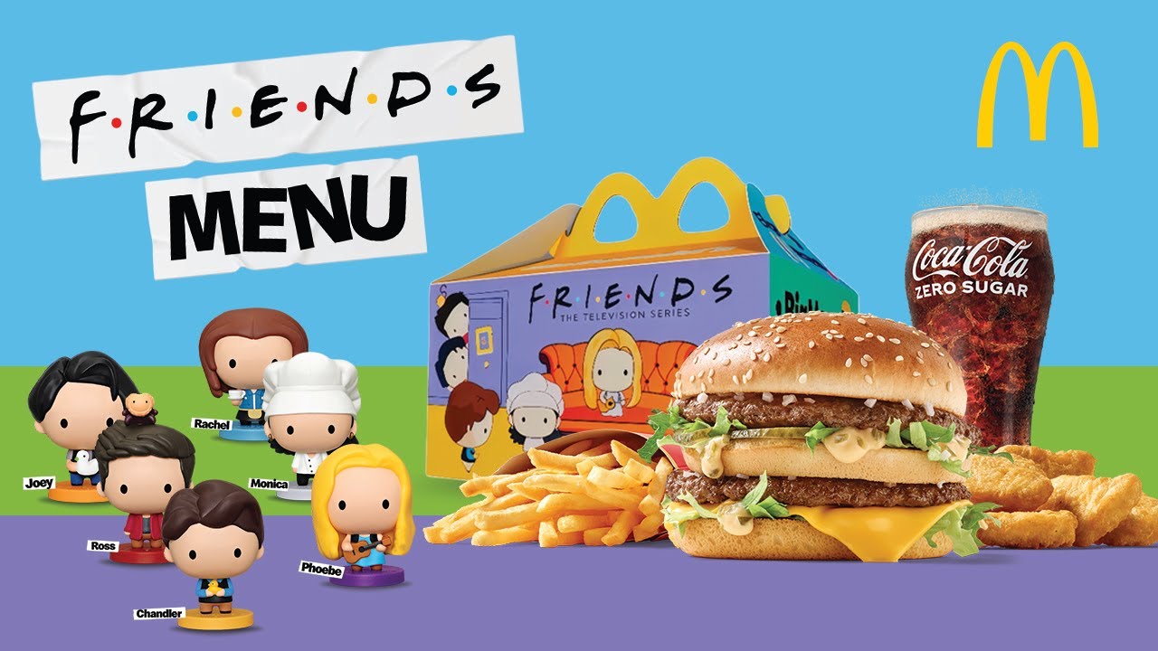 McDonald's FRIENDS Menu 2025