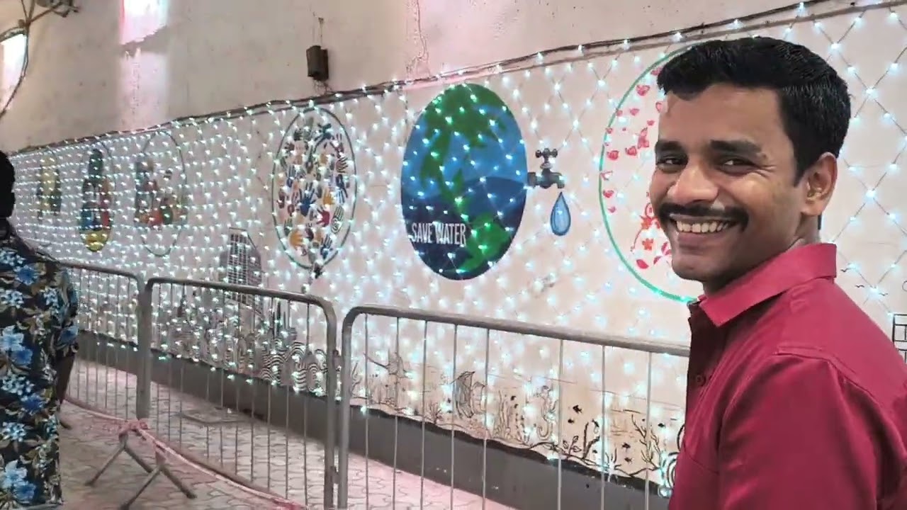  "Festive glow and sea-side vibes"."Witness the magic of 'Lights of Hope'