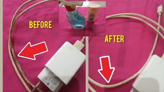 COBAIN!!! CARA MEMBERSIHKAN KABEL CHARGER II kotor dan berkerak langsung kinclong!!