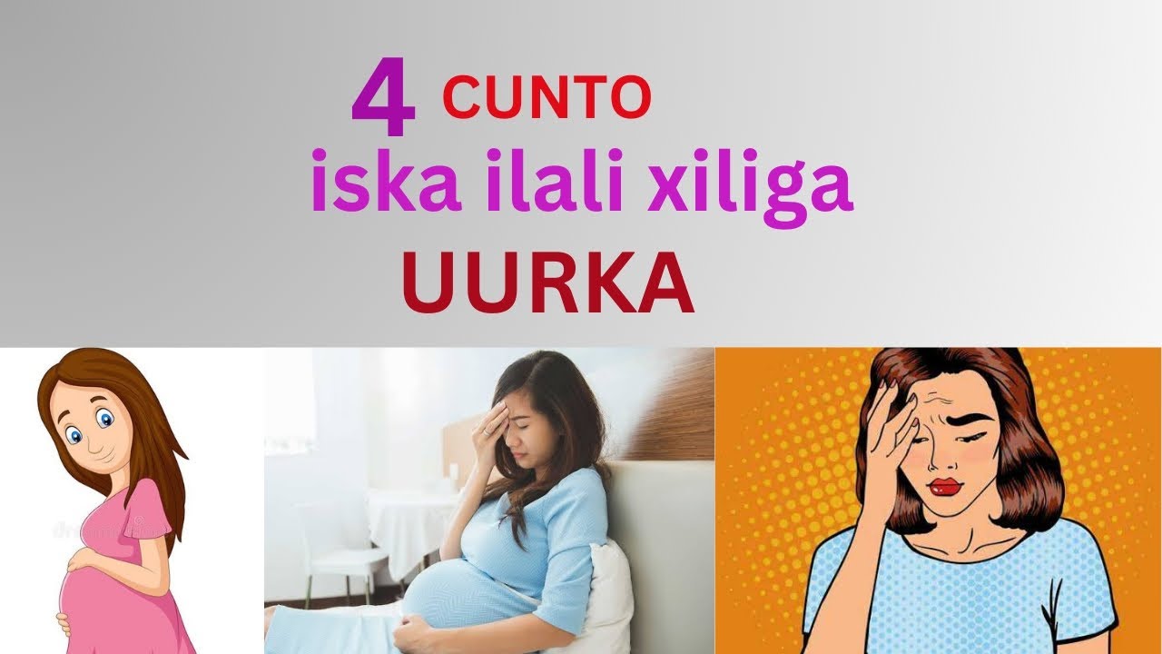 4 Cunto Iska Ilali Xiliga Uurka!