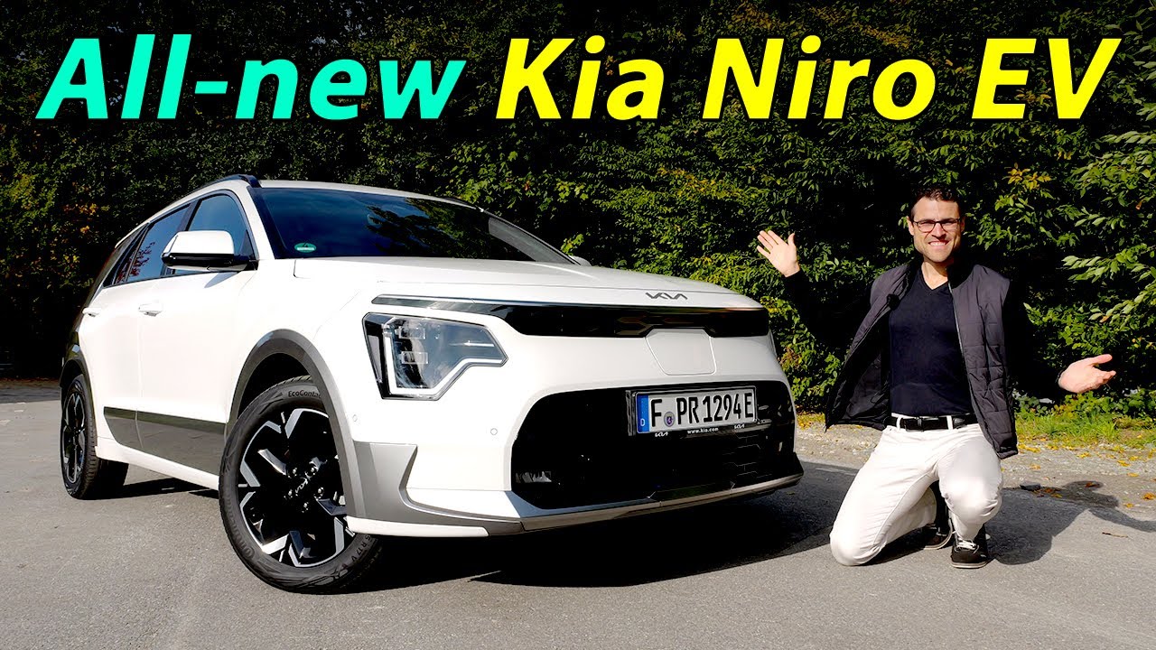 breken wakker worden wastafel all-new Kia Niro EV driving REVIEW 2023 - best compact EV? - YouTube