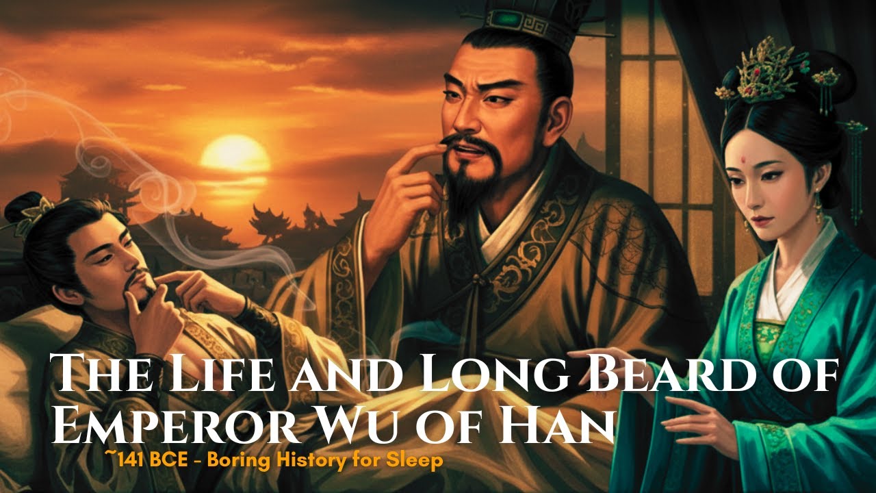 The Life and Long Beard of Emperor Wu of Han | Boring History for Sleep