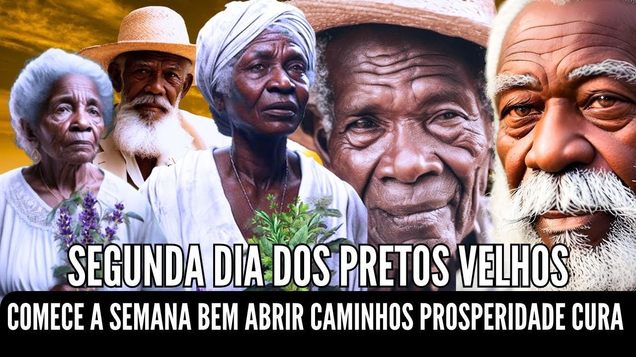 SEGUNDA DIA DOS PRETOS VELHOS COMECE O DIA BEM QUEBRA O MAL AFASTA A INVEJA PROTEÇÃO E REZA HOJE
